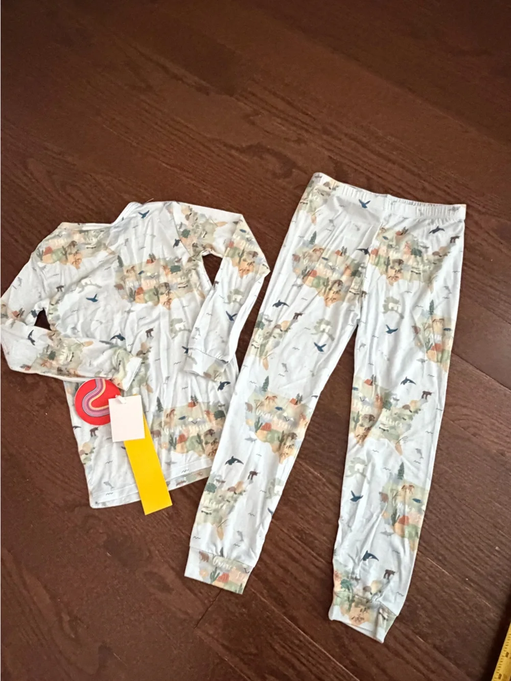Magnetic Me America The Beautiful Two Piece Pajama Size 4T  NEW